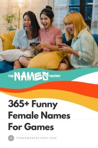 365+ Funny Female Names For Games for Gaming Giggles